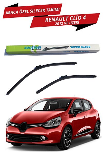Sentinel Renault Clio 4 Araca Özel Ön Silecek Takımı Sağ Ve Sol