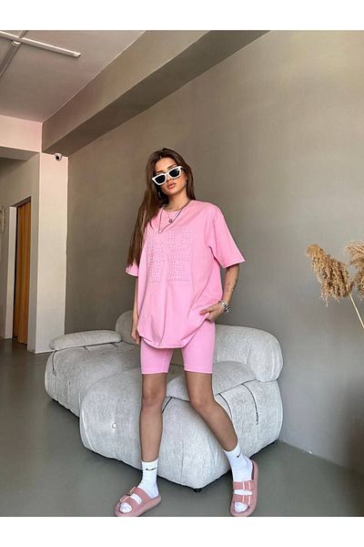 DERYA Women's Double Oversize Set - Lower and Upper Set