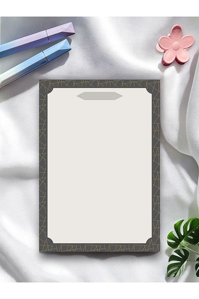 Mirya Notes A5 Geometric Patterned Memo Pad - Notepad