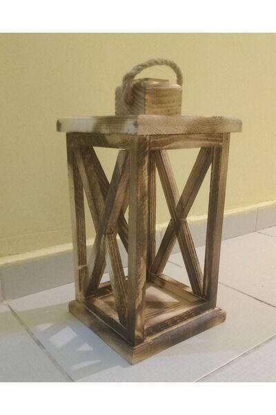 onteknoloji Decolowe Ahşap Fener