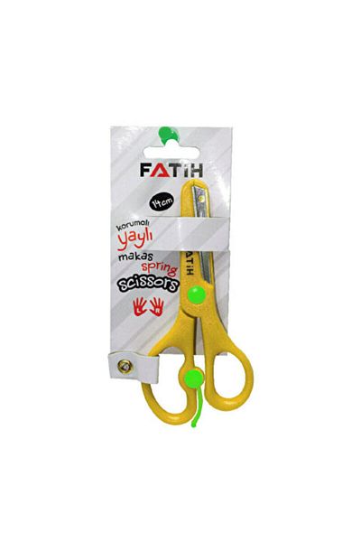 Fatih Child Scissors with Protected Spring 14 cm