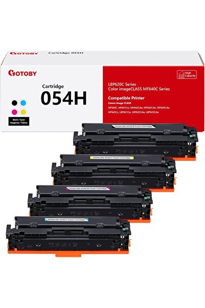 Canon CRG-054H YUKSEK KAP. Color ImageClass LBP622Cdw MF642Cdw MF643Cdw MF644...