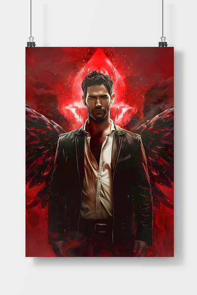 Luna Marissa Αφίσα τοίχου Lucifer χωρίς πλαίσιο
