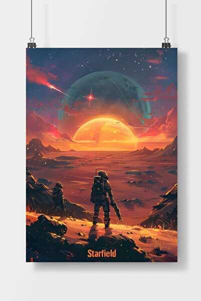 Luna Marissa Αφίσα Starfield χωρίς πλαίσιο τοίχου