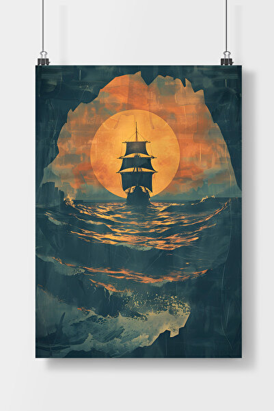 Luna Marissa Αφίσα πειρατικού πλοίου χωρίς πλαίσιο τοίχου
