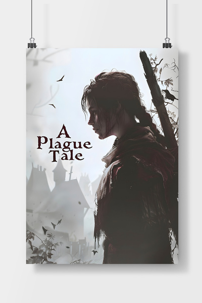 Luna Marissa Μια αφίσα τοίχου χωρίς πλαίσιο με τίτλο "A Plague Tale Requiem"