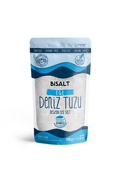 Bisalt Ege Deniz Tuzu Sofrada Öğütme 500 G
