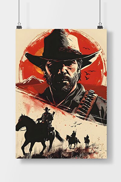 Luna Marissa Αφίσα Red Dead Redemption χωρίς πλαίσιο τοίχου