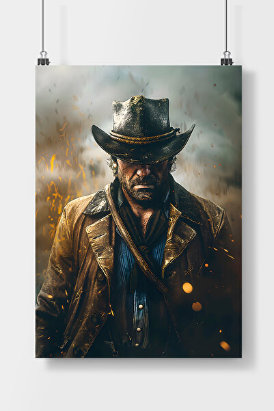Luna Marissa RDR2 Poster Çerçevesiz Duvar Posteri