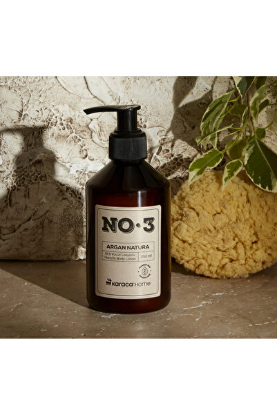 Karaca Home No.3 Argan Nature El ve Vücut Losyonu 250 Ml