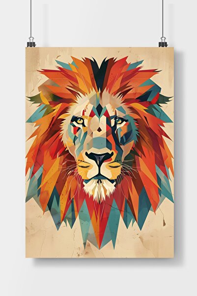 Luna Marissa Αφίσα με λιοντάρι χωρίς πλαίσιο τοίχου