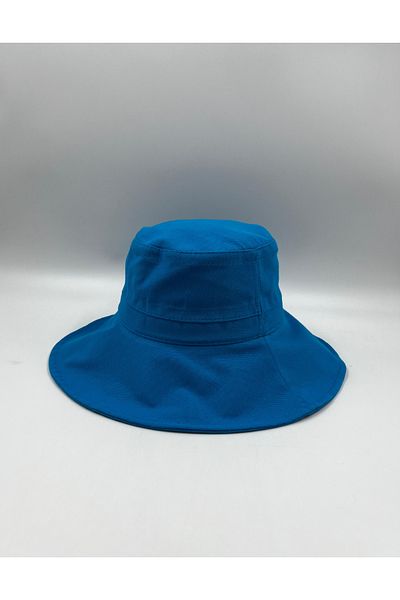 FELLMENS Turquoise Lux - Cotton Wide Bucket Women's Hat