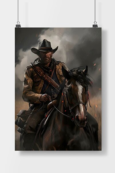 Luna Marissa RDR2 Poster Çerçevesiz Duvar Posteri