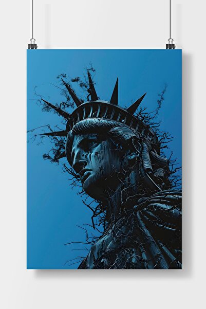 Luna Marissa Αφίσα Άγαλμα της Ελευθερίας Αφίσα τοίχου χωρίς πλαίσιο
