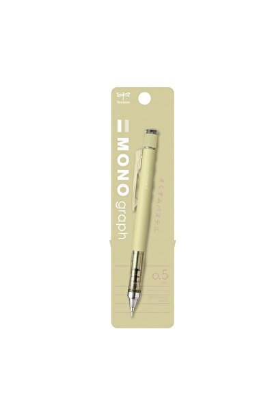 Tombow : Mono Graph Mekanik Kurşun Kalem : 0,5 mm : Ballı Limon
