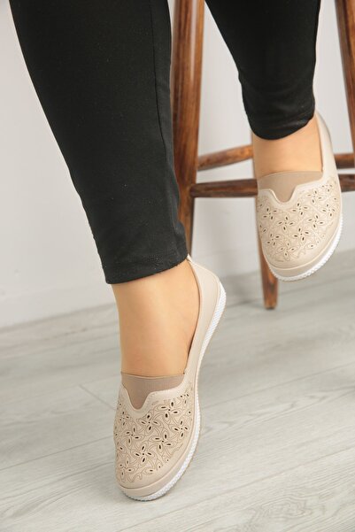 ASL SHOES STORE Ежедневни ортопедични балетни пантофки от перфорирана кожа, о...