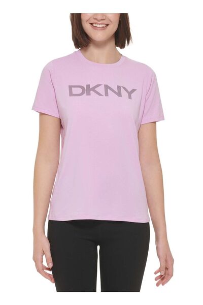 Dkny Jeans Bisiklet Yaka Lila Kadın T-shirt Dp1t6749-lıl