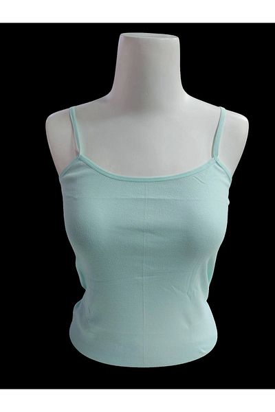 Kolcu Water Green Ribbed Women's Athlete - With Rope Strap