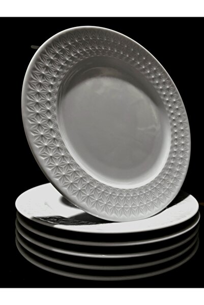 Kütahya Porselen 20 Cm Pasta Tabağı 6'lı