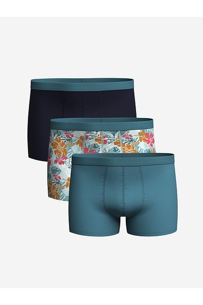 LC Waikiki Ανδρικά μπόξερ LCW 3 τμχ ελαστικά βαμβακερά - Standard Fit