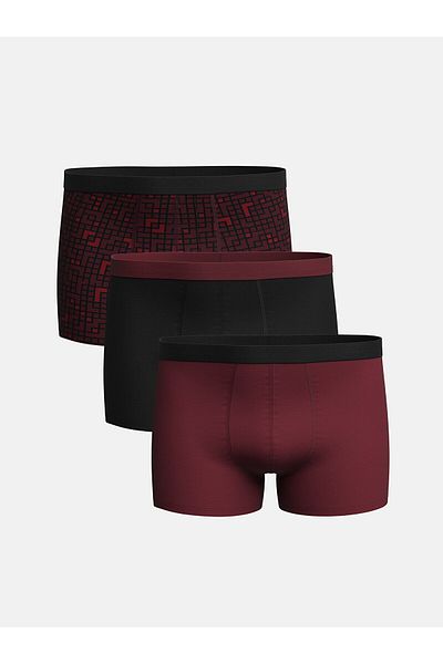 LC Waikiki LCW 3-Piece Flexible Cotton Men's Boxers - Standard Fit