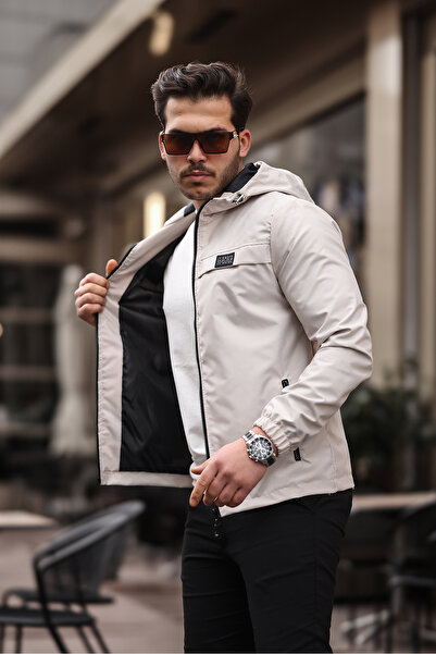 S&M CLOTHİNG NEW SEASON MEN'S WATERPROOF SEASONAL RAINSCAPE