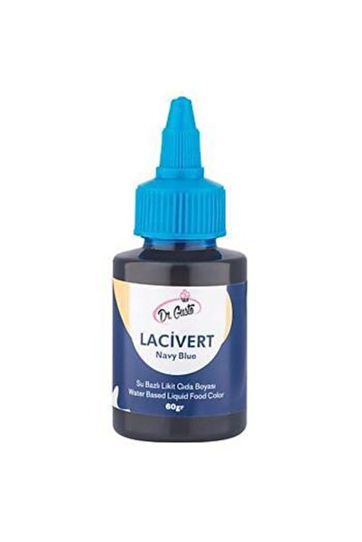 lisapastacılık Dr.gusto Su Bazlı Sıvı Gıda Boyası 60gr - Lacivert