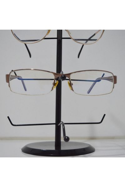 filamento Glasses Stand Organizer Set of 4 Black