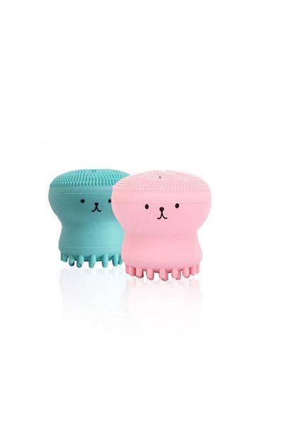 KOSECo Octopus Shaped Peeling Silicone Facial Cleansing Brush