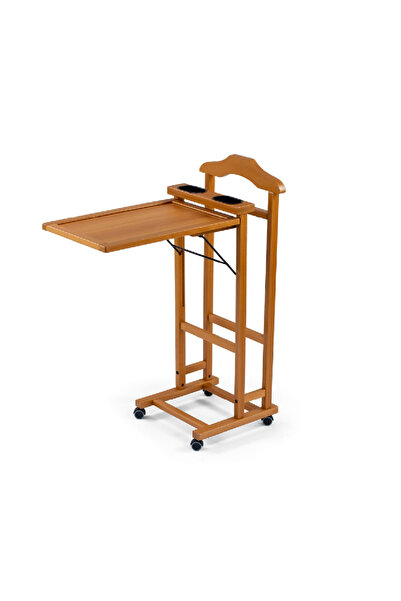 ARREDAMENTİ Alvaro Kiraz Ağacı Ahşap Yatak Odası Vale-Tepsi/Dilsiz Uşak