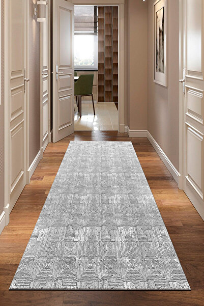 DEKOMOD Baskı Dört Mevsim Kaymaz  Yıkanabilir Kesme Koridor Mutfak ve Oda Kes...