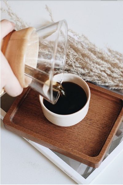 Redwood Small Wooden Tray - Presentation Holder