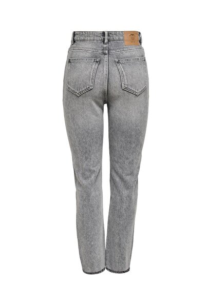 ONLY Gerade geschnittene Jeans mit hoher Taille
