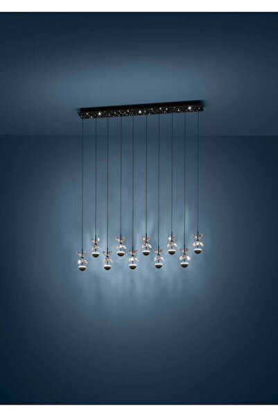 Eglo 390278 "PIANOPOLI 2" 150 Cm Yüksekliğinde Çelik Siyah Sarkıt Avize