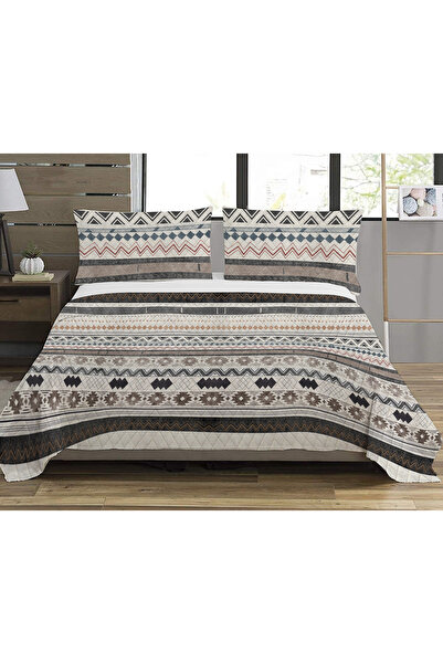 Evmila Πικέ με διπλό σχέδιο - 200x220 εκ