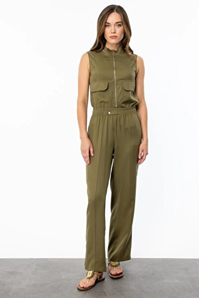 ON Штани з еластичною талією та швами