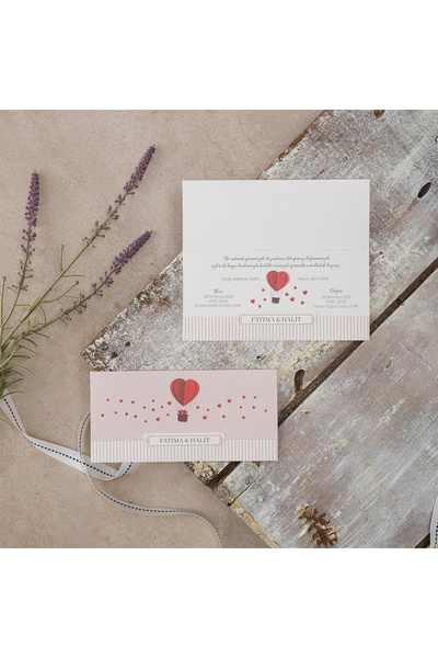 abcofis Düğün Davetiyesi Eko Polen Davetiye Baskılı 40423