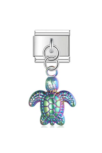 ITALIAN Color Turtle Charm