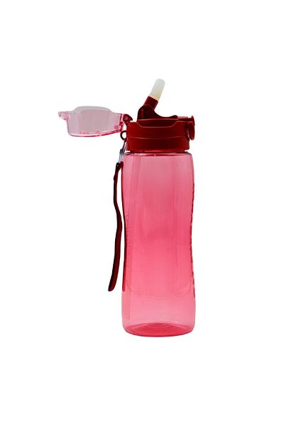 Galatasaray Licensed Plastic Flask with Straw 750 ml (24595)