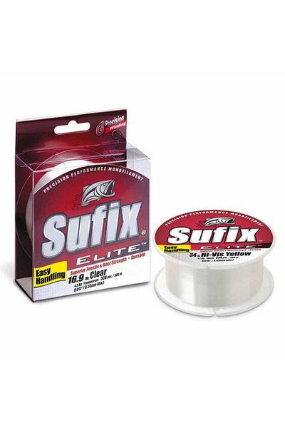SUFIX Elite Fish Tape Clear 0.28mm - 300m - 6.6kg