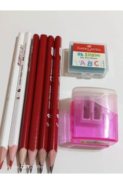 Faber Castell 4+2 Jumbo My First Pencil Set