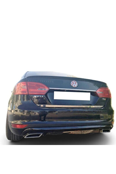 Genel Markalar Volkswagen Jetta Makyajsız Plastik Egzoz Görünüm Difüzör – Şık...