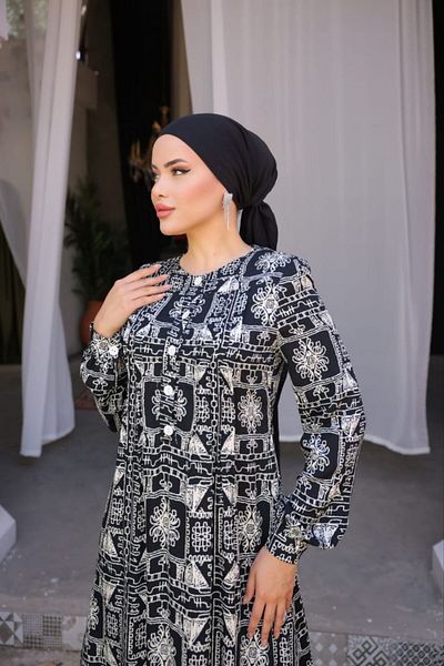Nissra Φόρεμα Belmandao Robali με ραβδώσεις