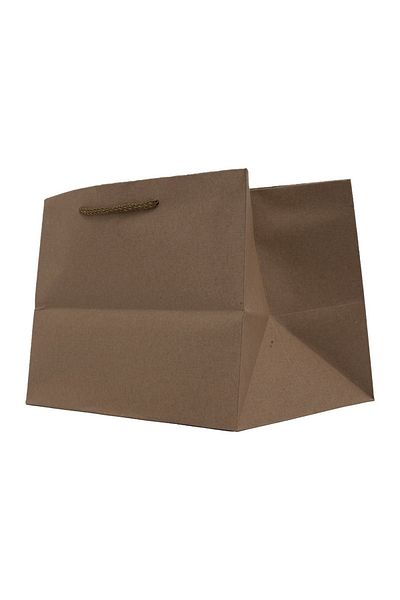 roco paper حقيبة كرافت "معجنات" من الورق المقوى مقاس 25 × 30 × 30 سم، 10 عبوات