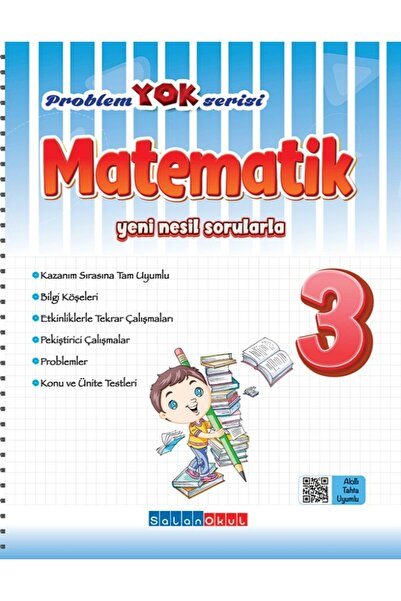 Salan Yayınları 3. Sınıf Problem Yok Serisi Matematik Soru Bankası