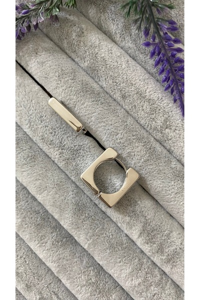 Nilperi takı حلق مربع من الفولاذ المقاوم للصدأ 316L