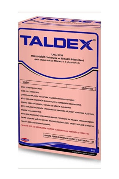 SAFA Taldex Salyangoz Ve Sümüklü Böcek Kepek Yemi 1 Kg