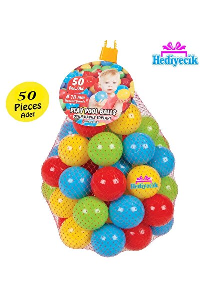 hediyecik 50'li Oyun Havuzu Ve Şişme Havuz Topu 7 Cm