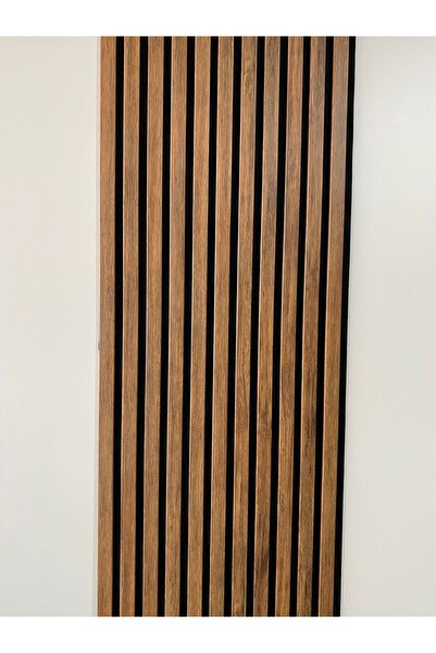 Çatı Home Duvar Paneli Akustik Ahşap 50*130 Ceviz