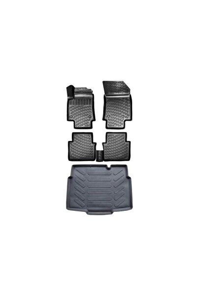 Leader Renault Clio 5 -3d Havuzlu Paspas +bagaj Havuzu 3d 2020+